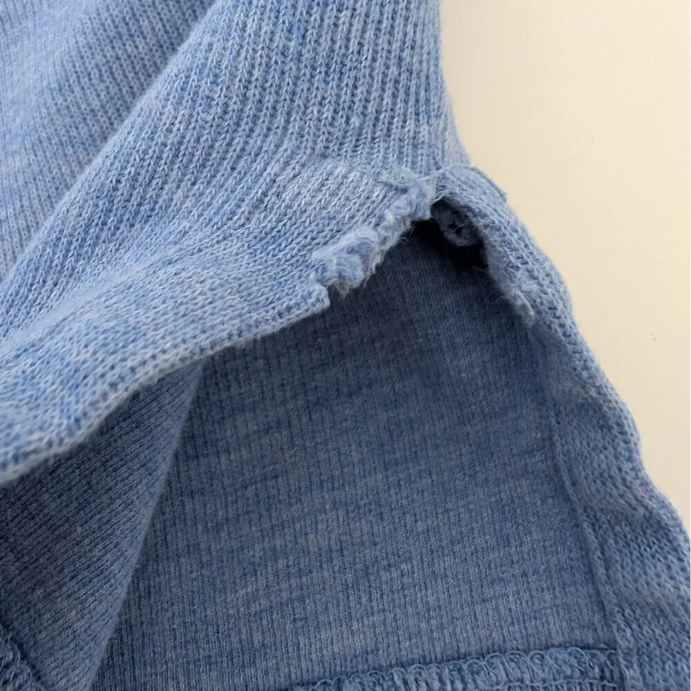 Polo Ralph Lauren Estate Rib 1/4 Sweater Mens Size 3XL Tall Blue Pony Pullover